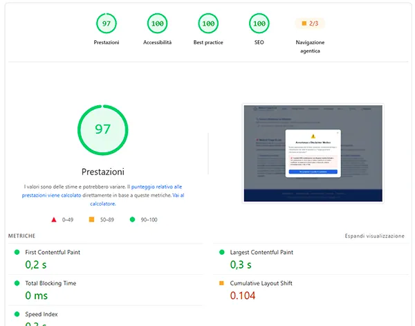 🚀 Un sito bello non serve a nulla se è lento.In mylab76